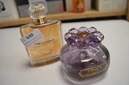 Sarah Jessica Parker Twilight 75ml EDT and Covert Pure Bloom 100ml