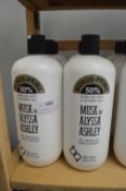 6x Musk by Alyssa Ashley 750ml Shower Gel