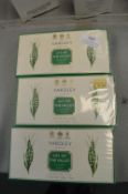 3x Yardley Lily of the Valley Luxury Soaps 3pk
