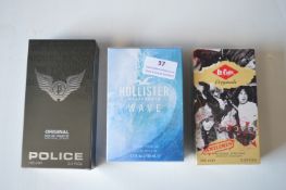 3x Assorted Men’s Aftershaves