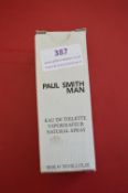 Paul Smith Man 100ml EDT Unused Tester (spray top missing)