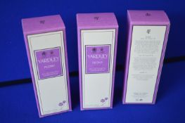 3x Yardley Peony 125ml EDT
