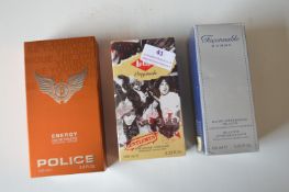 3x Assorted Men’s Aftershaves