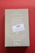 Dior Eau Sauvage 100ml EDT Unused Tester