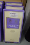 3x Yardley English Lavendar 100g Soap 3pk
