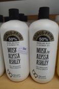 6x Musk by Alyssa Ashley 750ml Shower Gel