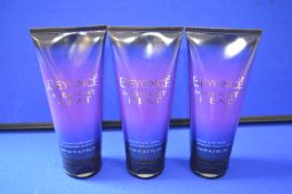 3x Beyonce Midnight Heat 200ml Body Lotion