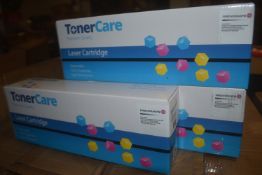 *3x Toner Care 606B245 Magenta Toner Cartridges for Brother Printers