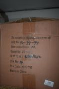 *Box of Disposable Coveralls Size: M