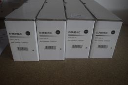 *4x D2660KC Black Toner Cartridges for Dell C2660DN/C2625DNF