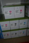 *4x Magenta, 2x Black, and 2x Cyan Toner Cartridges for HP LaserJet