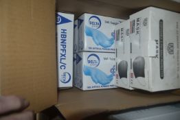 *5x Packs of Disposable Gloves, and 2x Packs of Face Masks