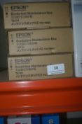 *3x Epson Boardless Maintenance Boxes