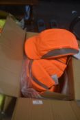 *Box of Orange Hi-Vis Caps