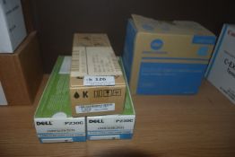 *4x Assorted Toner Cartridges