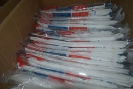 *Box of White Coveralls Size: L