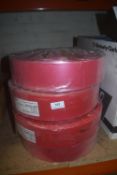 *4x Rolls of Lay Flat Tubing 3”