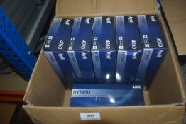 *6x Packs of Hybrid 200 Disposable Gloves Size: L