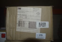 *3x Boxes of Stainless Steel 180mm Flat Discs