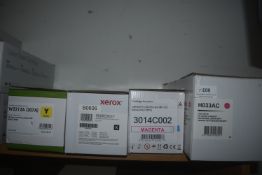 *4x Assorted Toner Cartridges for HP, Canon, etc.