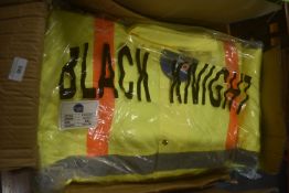 *Box of Yellow Hi-Vis Jackets Size: XXL