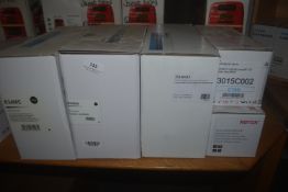 *5x Assorted Toner Cartridges