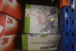 *2x Boxes of Disposable Earplugs, and 1x Box of Reusable Earplugs