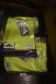 *Box of Yellow HI-Vis Sweatshirts Size: L