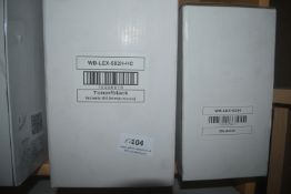 *2x Black Toner Cartridges WB-LEX-502H-HC and WB-LEX-E260