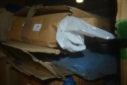 *Quantity of White and Blue Disposable Aprons