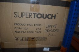 *Box of White Coveralls Size: 2XL