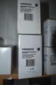 *2x H6000KR Black Toner Cartridges for HP Colour LaserJet 2600N