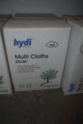 *20x 50pk of Hydi Red Multi Cloths