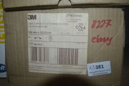 *3x Boxes of Stainless Steel 180mm Flat Discs