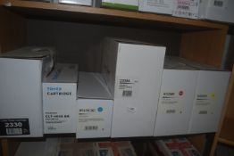 *6x Assorted Toner Cartridges
