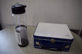 *Blue Tin Lunchbox, and a Diffuser Drinks Bottle