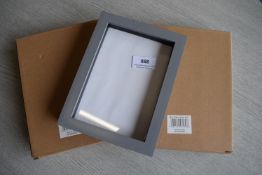*3x Grey 5”x7” Box Frames