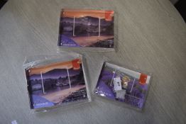 *4x Assorted Vision Block Photo Frames