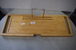 *Extendable Bamboo Bath Mate