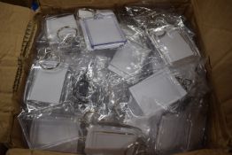 *100x Rectangular Photo Holder Keyrings