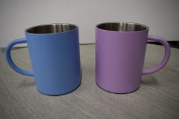 *His & Hers Metal Camping Mug Set