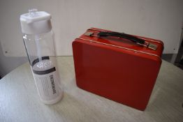*Red Tin Lunchbox, and a Diffuser Drinks Bottle