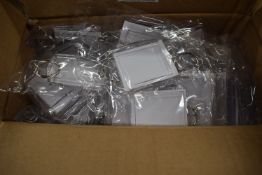 *50x Rectangular Photo Holder Keyrings