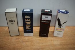 *4x Assorted Men’s Smell Alike Fragrances