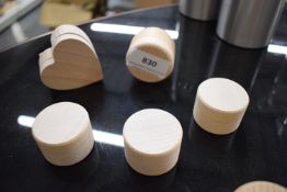 *5x Assorted Wooden Ring/Trinket Boxes