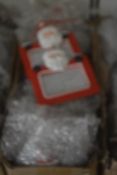 *Box of Santa Photo Frame Christmas Tree Decorations