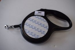 *Black Retractable Dog Lead