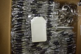 *Quantity of White Leatherette Keyrings Suitable for Sublimation Printing
