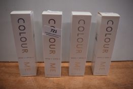 *4x Colour Me White Smell Alike Fragrance (smells like CK One)