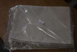 *12pk of Beige Hessian Placemats